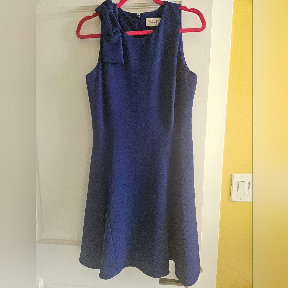 Cobalt blue party dress